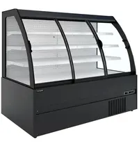 Tefcold Wandkoeling | CRONUS | Zwart/Wit | -1°C/+7°C | Geforceerd | Schuifdeuren | 1937x852x1500(h)mm