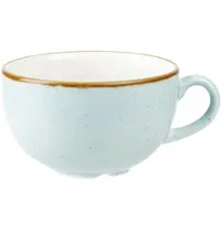 Churchill Cappuccinokopjes | STONECAST | Keramiek | Lichtblauw | 34cl | 12 Stuks | Ø110x65(h)mm 