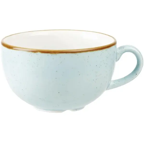 Cappuccinokopjes | STONECAST | Keramiek | Lichtblauw | 34cl | 12 Stuks | Ø110x65(h)mm