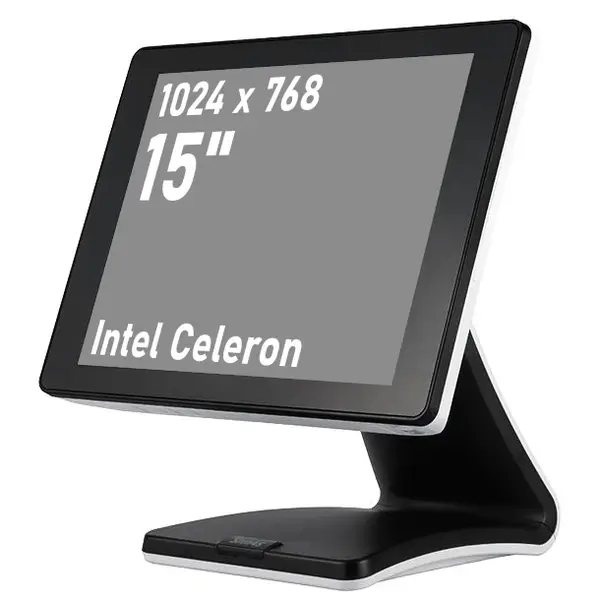 Kassa | SAP-6600 | Touchscreen | 15"Display | Android | Optioneel Klantendisplay +  PIN-Lezer | 379x264x362(h)mm