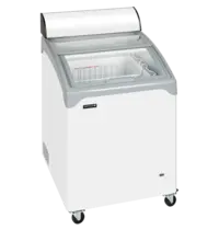 Tefcold Vrieskist | NIC | 130L | Wit/Grijs | -14°C/-24°C | Statisch | Schuifdeksel | Wielen (Geremd) | 655x665x1080(h)mm