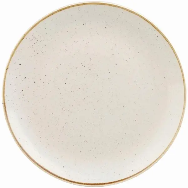 Coupeborden | STONECAST | Keramiek | Wit | 12 Stuks | Ø260mm