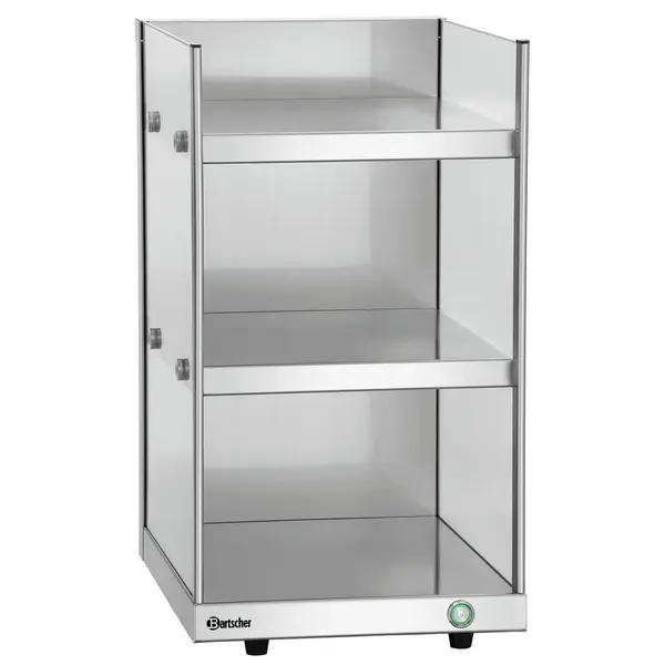 Kopjesverwarmer | Glas/RVS | 103 Kopjes | 30°C/60°C | 0.3kW (230V) | 310x420x540(h)mm