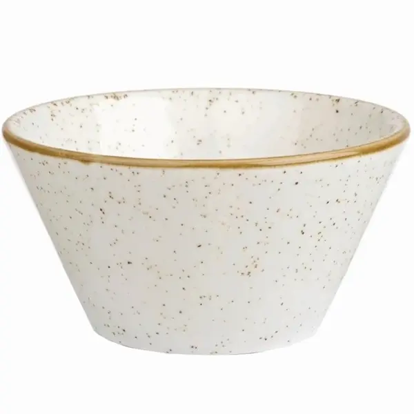 Tapasschaaltjes | STONECAST | Keramiek | Wit | 34cl | 12 Stuks | Ø121x65(h)mm