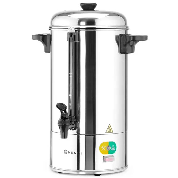 Koffiepercolator | RVS | 6L | 1.5kW (230V) | Enkelwandig | 355x355x450(h)mm