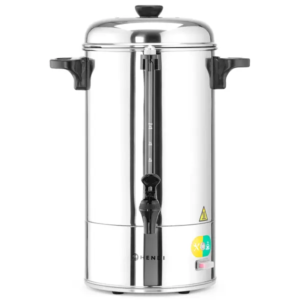Koffiepercolator | RVS | 6L | 1.5kW (230V) | Enkelwandig | 355x355x450(h)mm