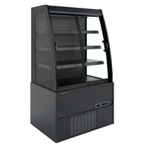 Tefcold Wandkoeling | CRONUS | Zwart | -1°C/+5°C | Geforceerd | Schuifdeuren | 866x665x1500(h)mm
