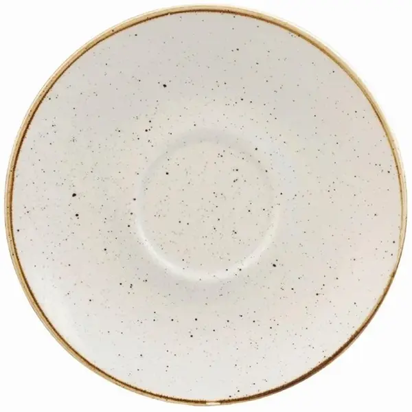 Schotels | STONECAST | Keramiek | Crème | 12 Stuks | Ø156mm
