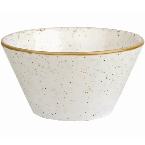 Sausschaaltjes | STONECAST | Keramiek | Wit | 9cl | 12 Stuks | Ø80x40(h)mm