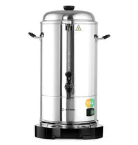 HENDI Koffiepercolator | RVS | 6L | 1.5kW (230V) | Dubbelwandig | Lekbak | 316x350x480(h)mm