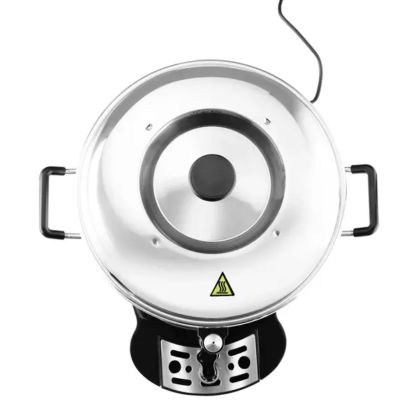 Koffiepercolator | RVS | 10L | 1.5kW (230V) | Dubbelwandig | Lekbak | 370x390x525(h)mm