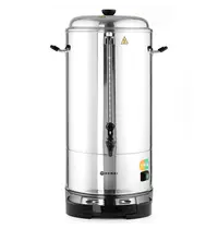 HENDI Koffiepercolator | RVS | 16L | 1.5kW (230V) | Dubbelwandig | Lekbak | 360x401x647(h)mm 