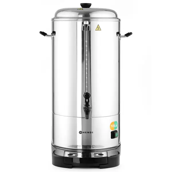 Koffiepercolator | RVS | 16L | 1.5kW (230V) | Dubbelwandig | Lekbak | 360x401x647(h)mm