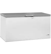 Tefcold Koel-/Vrieskist | CF | Wit/RVS | 667L | -17°C/-24°C & +2°C/+6°C | Statisch | Kanteldeksel | 1775x743x840(h)mm