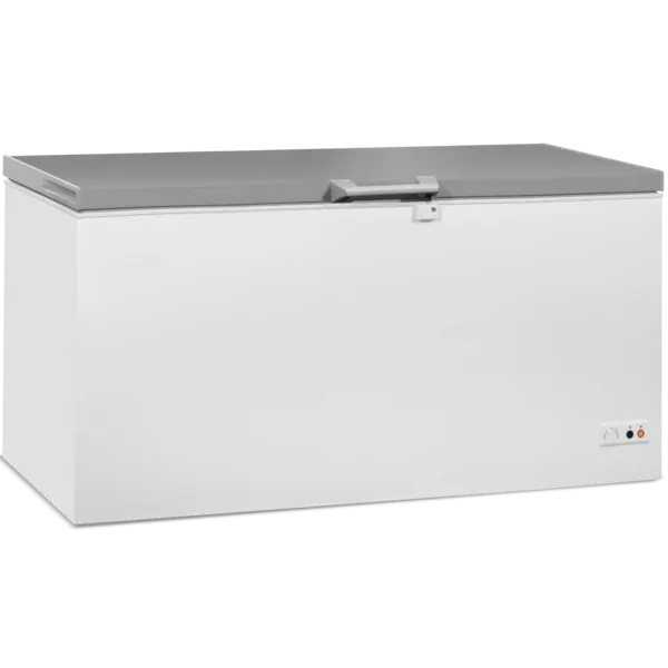Koel-/Vrieskist | CF | Wit/RVS | 667L | -17°C/-24°C & +2°C/+6°C | Statisch | Kanteldeksel | 1775x743x840(h)mm