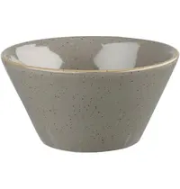 Churchill Tapasschaaltjes | STONECAST | Keramiek | Grijs | 34cl | 12 Stuks | Ø121x65(h)mm