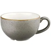 Churchill Cappuccinokopjes | STONECAST | Keramiek | Grijs | 22.7cl | 12 Stuks | Ø95x55(h)mm