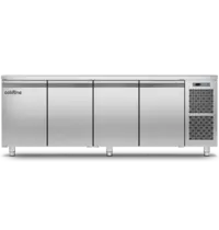 Coldline Koelwerkbank | MASTER | 649L | 4 Deuren (1/1 GN) | -2°C/+8°C | Geforceerd | 2260x700x900(h)mm