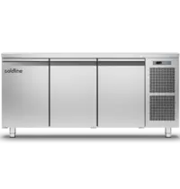 Coldline Vrieswerkbank | MASTER | 476L | 3 Deuren (1/1 GN) | -15°C/-22°C | Geforceerd | 1780x700x900(h)mm