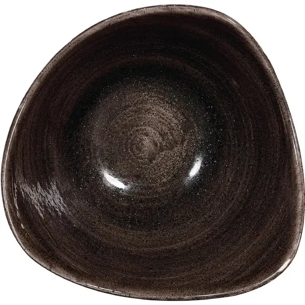Kommen | STONECAST PATINA | Porselein | Donkerbruin | 12 Stuks | Ø153mm