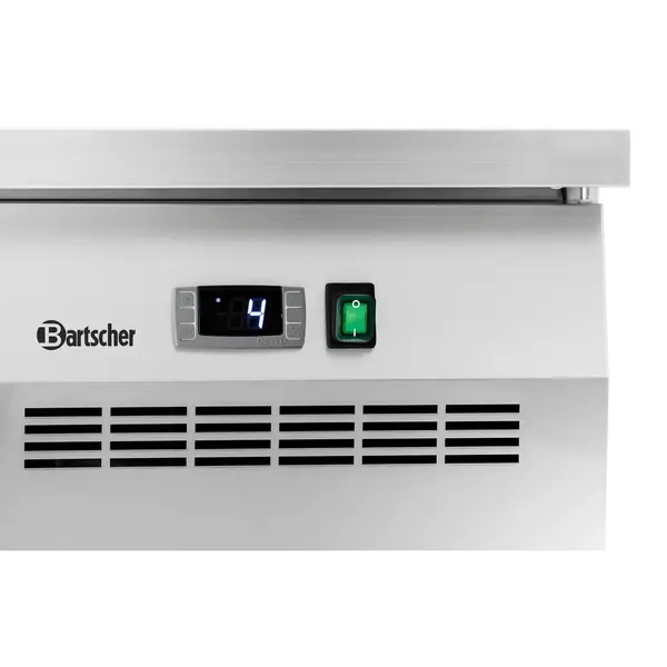 Koelwerkbank | EASY | 285L | 2 Deuren (1/1 GN) | 0°C/+8°C | Geforceerd | Wielen (Geremd) | 1350x700x850(h)mm