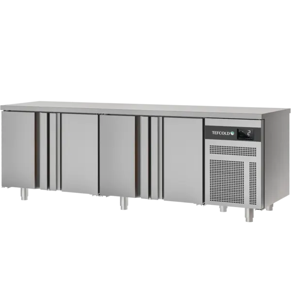 Vrieswerkbank | EURO | 380L | 4 Deuren (1/1 GN) | -10°C/-22°C | Geforceerd | 2257x700x850(h)mm