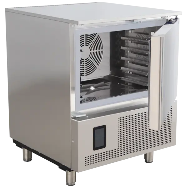 Blastchiller | BLCA-X | 5 Niveaus (EN/GN) | 18kg Koelen / 14kg Vriezen | 0.72kW (230V) | Touchscreen | 804x826x1045(h)mm