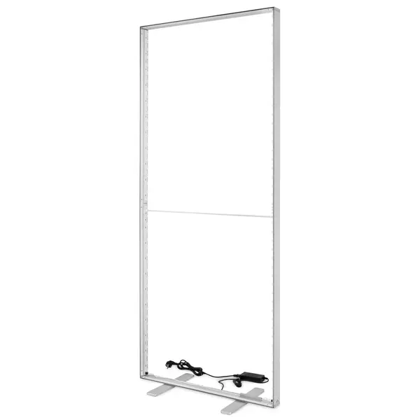 LED-Frame | BOX™ COMPACT | Aluminium | Dubbelzijdig | 850x65x2000(h)mm