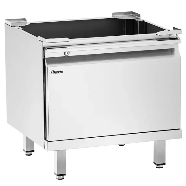 Onderkast Vaatwasser | RVS | 2 Niveaus (500x500) | Draaideur | Stelpoten | 607x570x645(h)mm