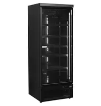 Tefcold Koelkast | ATOM MAXI | 614L | Zwart | -1°C/+10°C | Geforceerd | Wielen | 750x710x2003(h)mm