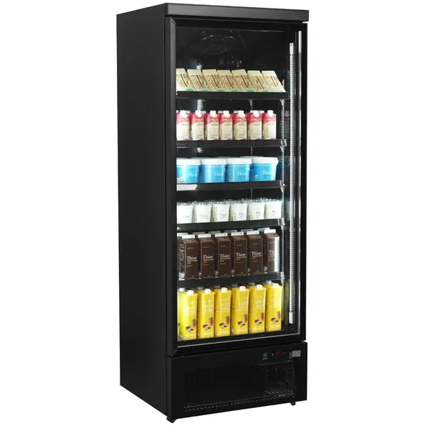 Koelkast | ATOM MAXI | 614L | Zwart | -1°C/+10°C | Geforceerd | Wielen | 750x710x2003(h)mm