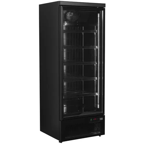 Vrieskast | ATOM MAXI | 560L | Zwart | -18°C/-22°C | Geforceerd | Wielen | 750x760x2003(h)mm