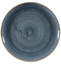 Churchill Coupeborden | STONECAST | Keramiek | Grijsblauw | 12 Stuks | Ø288mm