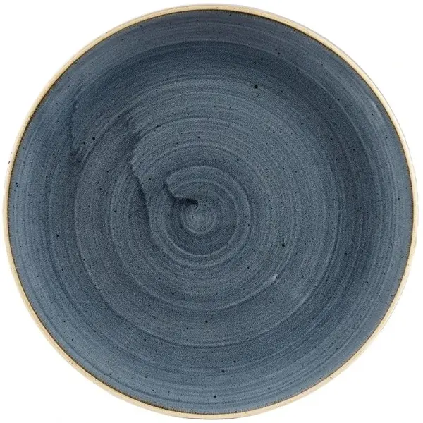 Coupeborden | STONECAST | Keramiek | Donkerblauw | 12 Stuks | Ø260mm