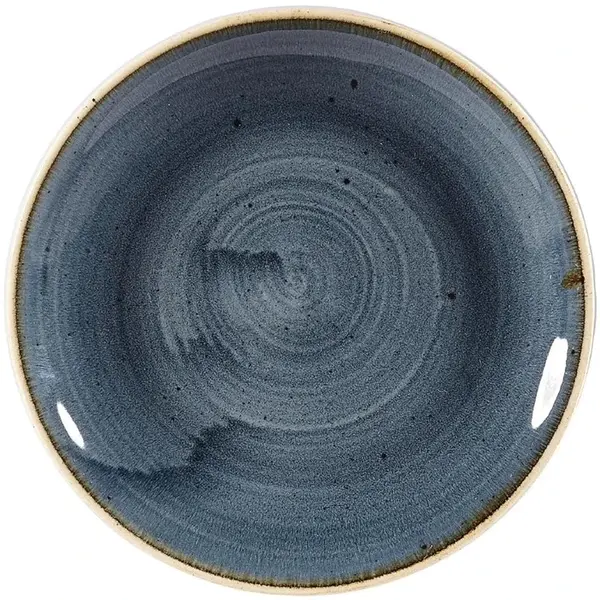 Coupeborden | STONECAST | Keramiek | Donkerblauw | 12 Stuks | Ø165mm