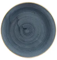 Churchill Coupeschalen | STONECAST | Keramiek | Grijsblauw | 12 Stuks | Ø248x36(h)mm