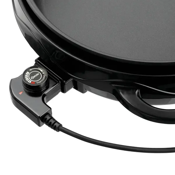 Multibraadpan | Zwart | Aluminium/Kunststof | 7L | Antiaanbaklaag | Uitneembare Pan (Ø360mm) | 1.75kW (230V) | 500x470x190(h)mm