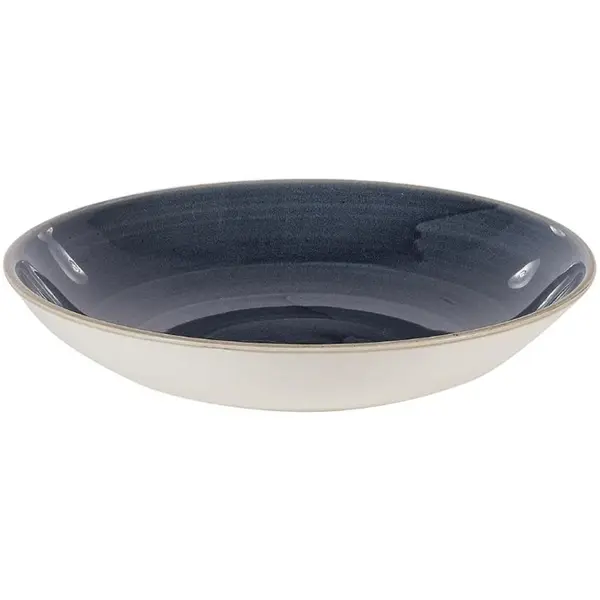Coupeschalen | STONECAST | Keramiek | Donkerblauw | 12 Stuks | Ø182x30(h)mm