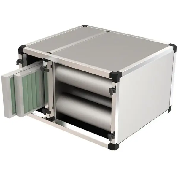 Geurfilterkast | 2500m³/u | Koolstoffilters + Doosfilters | Zonder Motor | 800x700x700(h)mm