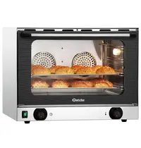 Bartscher Heteluchtoven | SERIE AT | 4 Niveaus (1/1 GN) | Elektrisch | 50°C/300°C | 3kW (230V) | 700x635x540(h)mm