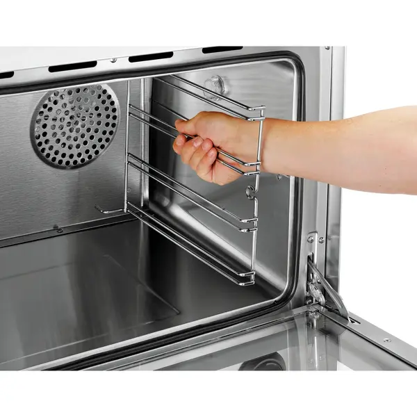 Heteluchtoven | SERIE AT | 4 Niveaus (1/1 GN) | Elektrisch | 50°C/300°C | 3kW (230V) | 700x635x540(h)mm
