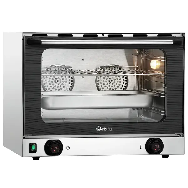 Heteluchtoven | SERIE AT | 4 Niveaus (1/1 GN) | Elektrisch | 50°C/300°C | 3kW (230V) | 700x635x540(h)mm