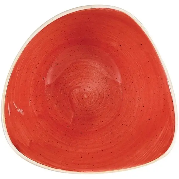 Kommen | STONECAST | Keramiek | Rood | 12 Stuks | Ø153mm