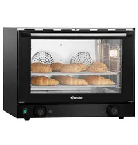 Bartscher Heteluchtoven | SERIE AT | 4 Niveaus (1/1 GN) | Elektrisch | 50°C/300°C | 3kW (230V) | 700x635x540(h)mm 