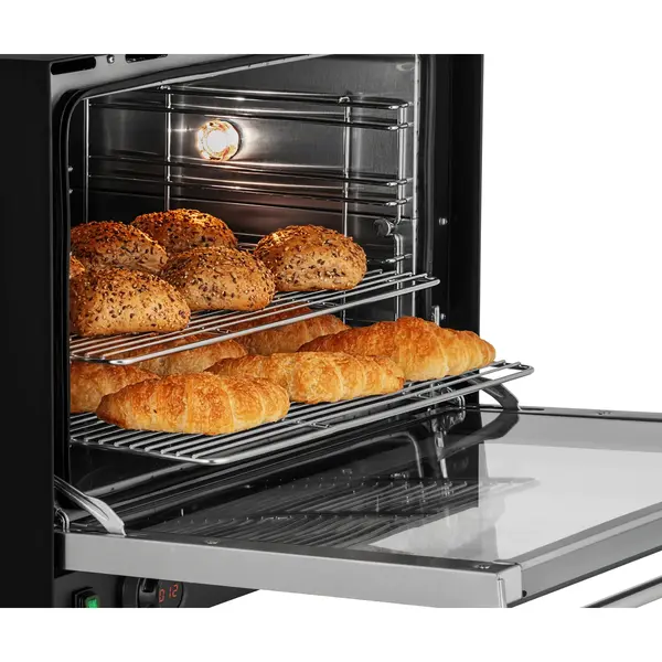 Heteluchtoven | SERIE AT | 4 Niveaus (1/1 GN) | Elektrisch | 50°C/300°C | 3kW (230V) | 700x635x540(h)mm