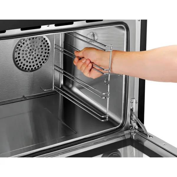 Heteluchtoven | SERIE AT | 4 Niveaus (1/1 GN) | Elektrisch | 50°C/300°C | 3kW (230V) | 700x635x540(h)mm