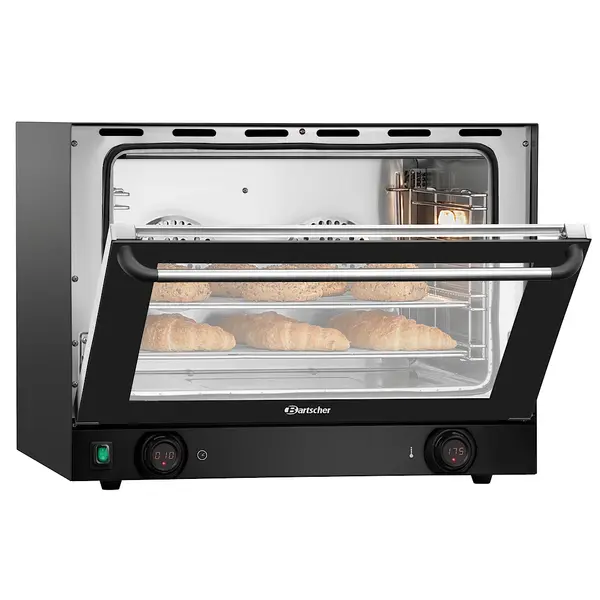 Heteluchtoven | SERIE AT | 4 Niveaus (1/1 GN) | Elektrisch | 50°C/300°C | 3kW (230V) | 700x635x540(h)mm