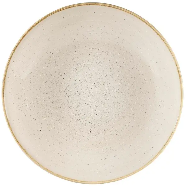 Coupeschalen | STONECAST | Keramiek | Crème | 6 Stuks | Ø310x44(h)mm