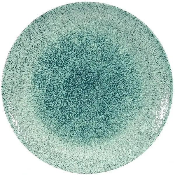 Coupeborden | STUDIO PRINTS RAKU | Porselein | Groen | 12 Stuks | Ø260mm