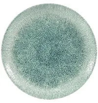 Churchill Coupeborden | STUDIO PRINTS RAKU | Porselein | Groen | 12 Stuks | Ø217mm
